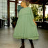 Slim cotton dress. Summer crepe dress. Beach dress. Casual dress